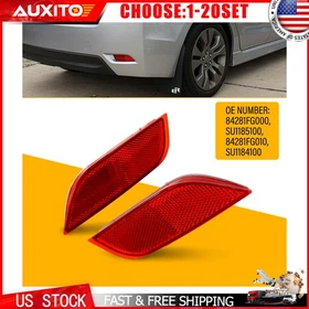 SU1185100 SU1184100 Bumper Reflector For Subaru Impreza Crosstrek XV 08-17 2-20X
