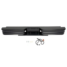 For Ford F-150 F-250 Bronco Rear Step Bumper Assembly Diamondstep Universal