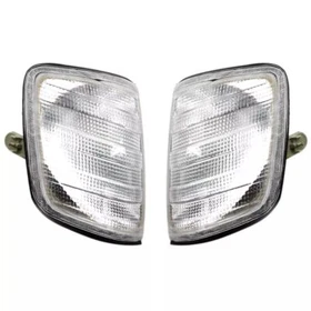 Clear Front Corner Light Lamp Turn Signal For MERCEDES E-Class W124 1985-1995