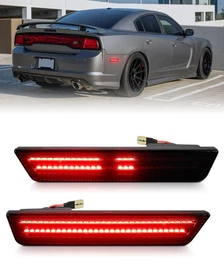 LED Rear Bumper Side Marker Lights Lamp For 08-14 Dodge Challenger 11-14 Charger