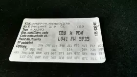 116.VW1L14 VOLKSWAGEN Front Lamp Jetta #3