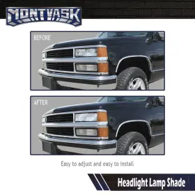 MMO011412 GMC Headlight Lens Left Right Sierra #3