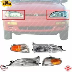 12160136 TOYOTA Front Left Right Headlight Corner Light Set