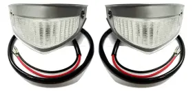 Ahn Auto Parts Pair - Parking Lights Lamps Stock Rim 1951-52