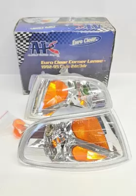 403074CLE-ES APC Euro Lens Corner Turn Signal Lamps Lights