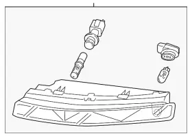 4L0-953-041-C AUDI Turn Lamp Park