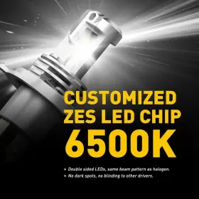 DD-M3-H4 AUXITO Headlight Led Bulb High Beam Bright #2