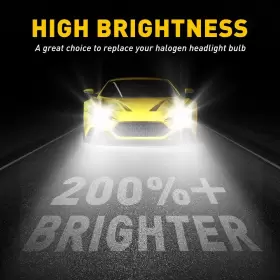 DD-M3-H4 AUXITO Headlight Led Bulb High Beam Bright #3