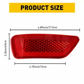 FZD-WWW-11511 AUXITO Lh Reflector Bumper Light Avp Crossroad #3