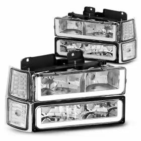 GM2503101 AUXITO Led Tube Headlight Bumper Corner Lamps C10