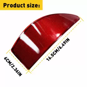 XPD-HGD-19846 AUXITO Rear Bumper Reflector Left Right IS250 #2