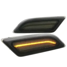 LSM-BW20412GLED-VS BBT Lens Amber Led Marker Lights Mercedes