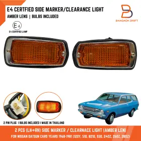 NS-036A BD Amber Front Fender Marker Lights B210 240Z 260Z