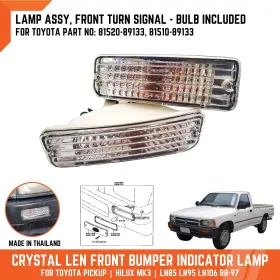 ARMM-02-235M-R-L BD Crystal Front Bumper Turn Signal Light