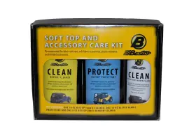 11215-00 BESTOP Top Cleaner Protectant Pack Uv Shield Jeep