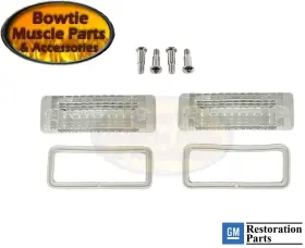 5961500 BMP Sport Reverse Up Light Lens Set Camaro Rally