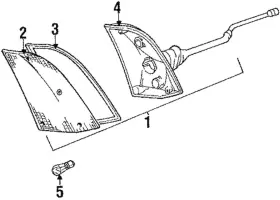 63-13-1-370-552 BMW Lamp 735I