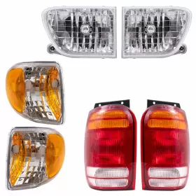 3223-0078LRC6 BROCK Headlight Psl Tail Light Set Left Right #2