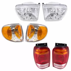3223-0078LRC6 BROCK Headlight Psl Tail Light Set Left Right