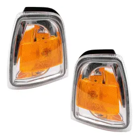 3224-0003LR BROCK Signal Lights Corner Marker Lamp Set Ford