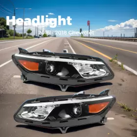 84217584 CASURE Halogen Projector Headlights Chevy Malibu #2