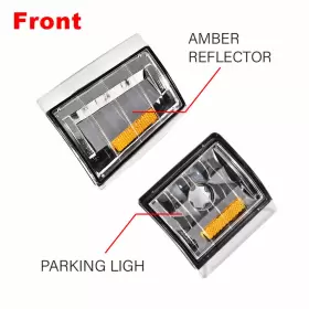 HT-02HLA4515CWT CROSSDESIGN Turn Signal Parking Lights Tahoe #3