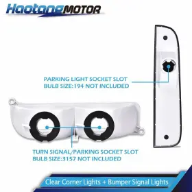 HT-02SLA3901ASM CROSSDESIGN Corner Lights Bumper Signal Xj #3