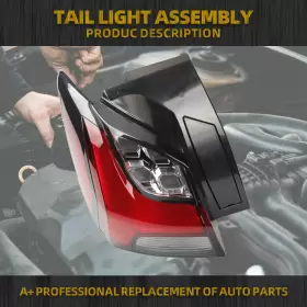 8330B321 DASBECAN Left Outer Tail Light Brake Lamp Sport #3