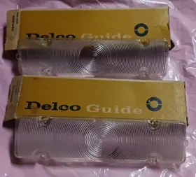 5951966 DELCO GM Biscayne Bel Air Nos Parking Lamp Lens