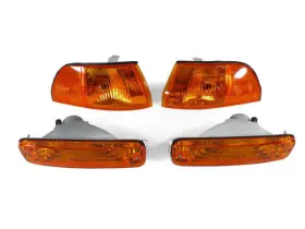 CL-AC-INT-90-AMB DEPO Jdm Amber Lens Corner Bumper Signal