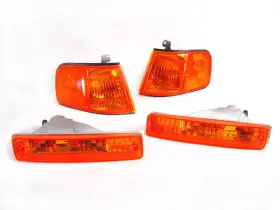 CL-HD-CRX-90-USDM-AMB DEPO Amber Corner Bumper Signal Lights