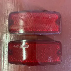 SAE-B-66V DPCD MOPAR PLYMOUTH BARRACUDA Tail Light Lens Left