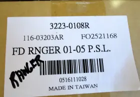3223-0108R EAGLE EYE Amber Cornering Light Right Ford Ranger