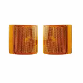 GM157-U000LR EAGLE EYES Lower Marker Reflectors Set Ck Chevy