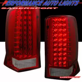 GM449-BURE2 EAGLE EYES Lens Led Taillights Esv Cadillac