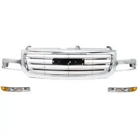 16500399 EVAN-FISCHER Grille Grill 1500 2500 Gmc Sierra