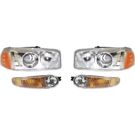 16571369 EVAN-FISCHER Headlight Lh Rh Lens Halogen Kit 1500