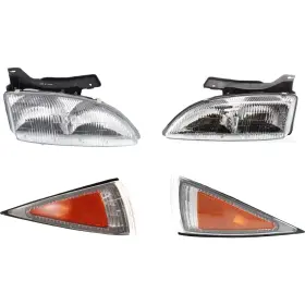 17793515 EVAN-FISCHER Headlight Lamp Driver Passenger Left