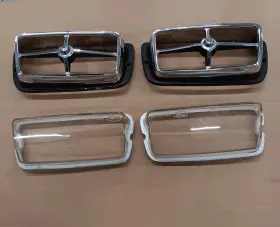 C9WY-13210 FORD Sport Lamp Light Bezels Lens Mach Shelby Park