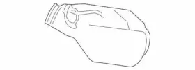 CV6Z-5E258-B FORD Catalytic Converter Heat Shield Focus