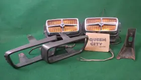 SAE-PI-70CR FORD Parking Lights Sport Lamps Brackets Amber