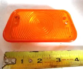 SAEPD66FE FORD Parking Light Lens Amber Car Fairlane
