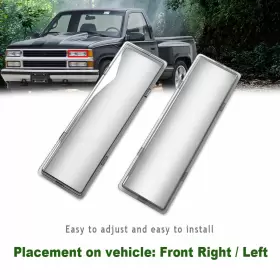 ALO01181 G-PLUS Headlight Lens Gmc Sierra Suburban #2