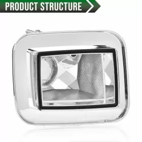ALO47410 G-PLUS Lens Front Turn Signal Light Parking Lamp H2 #3