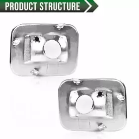 ALO57441 G-PLUS Front Parking Signal Light Lamps Driver H2 #2