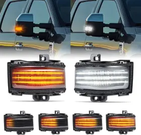 7940 GEMPRO Led Sequential Mirror Marker Lights Turn Signal
