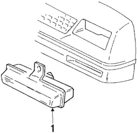 00919025 GM Lamp Park 00919025 GM Lamp Park