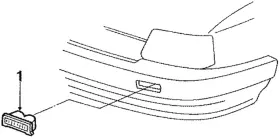05975817 GM Marker Lamp Lemans Park