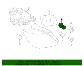 09417866 GM Light Bulb #3