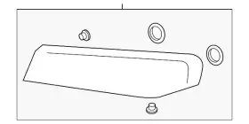 19418419 GM Driver Parking Turn Signal Lamp